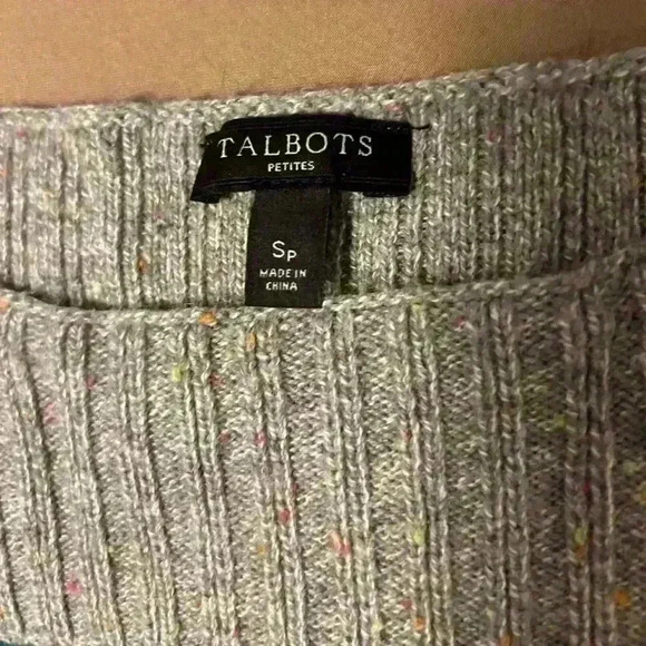 Talbots women’s colorful striped sweater size SP - Picture 4 of 8